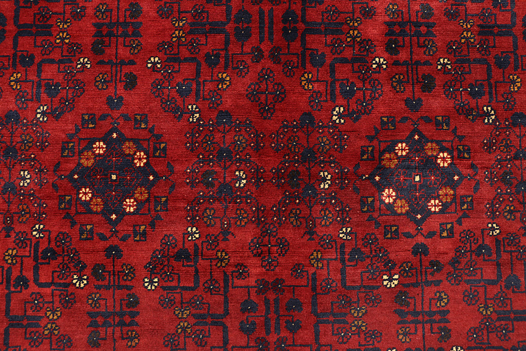 Dark Red Khal Mohammadi 4' 10 x 6' 5 - No. 69322