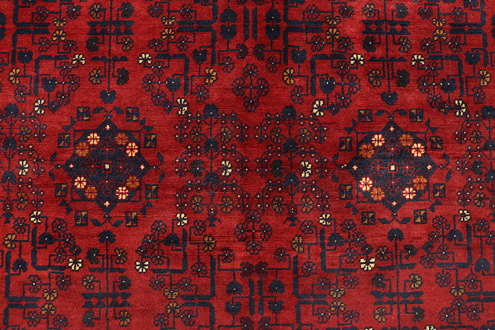 Dark Red Khal Mohammadi 4' 10 x 6' 5 - No. 69322