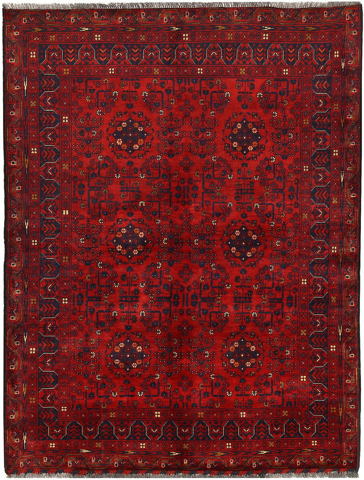 Dark Red Khal Mohammadi 4' 10 x 6' 5 - No. 69322
