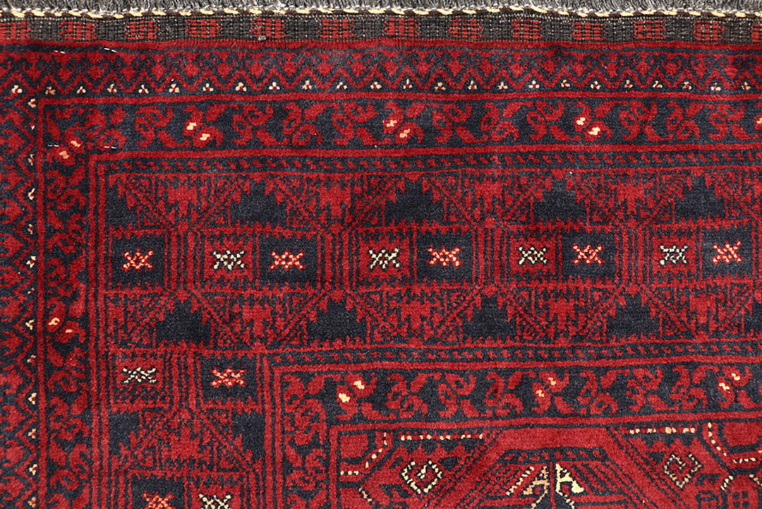 Dark Red Khal Mohammadi 4'  10" x 6'  6" - No. QA16099