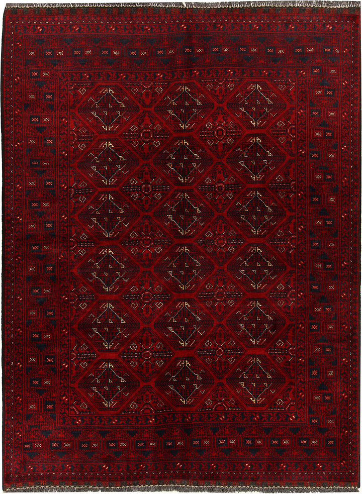 Dark Red Khal Mohammadi 4' 10 x 6' 6 - No. 69323