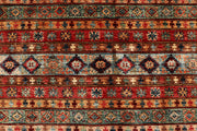 Multi Colored Kazak 8' 2 x 10' 1 - No. 69340