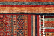 Multi Colored Kazak 8' 2 x 10' 1 - No. 69340