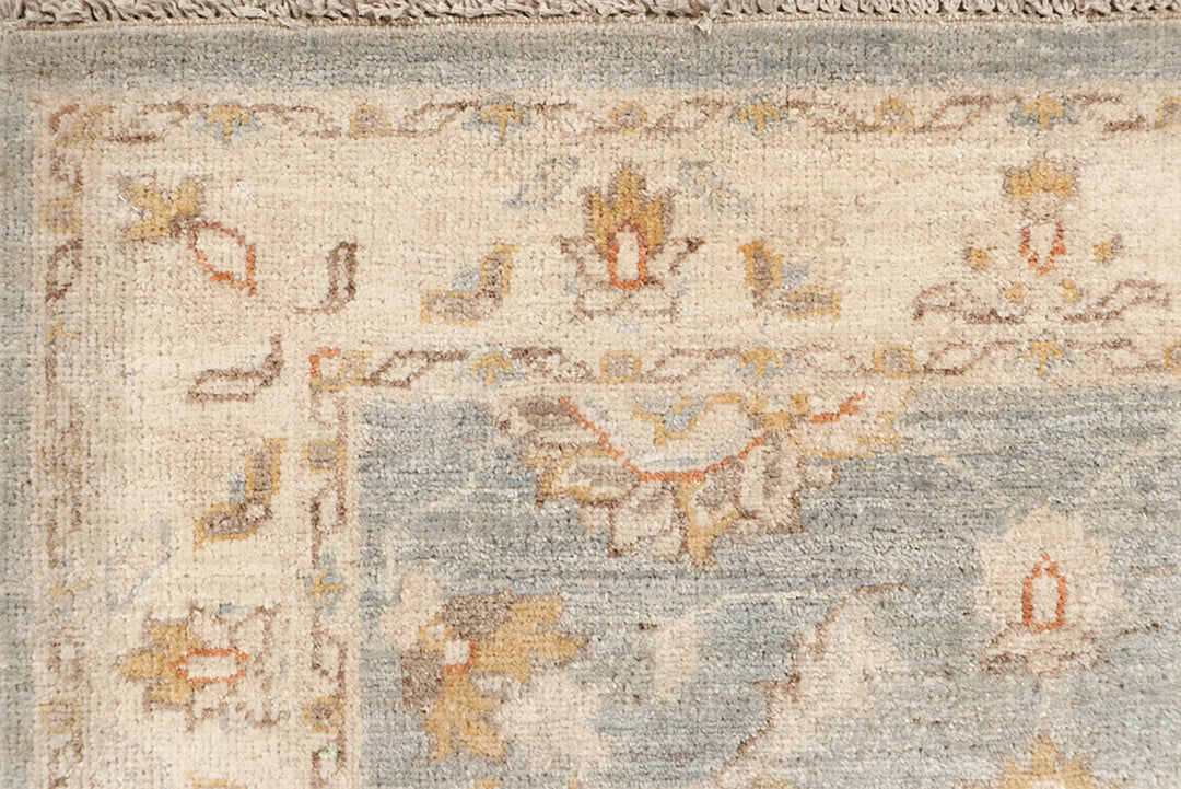 Silver Oushak 2'  8" x 9'  6" - No. QA32630