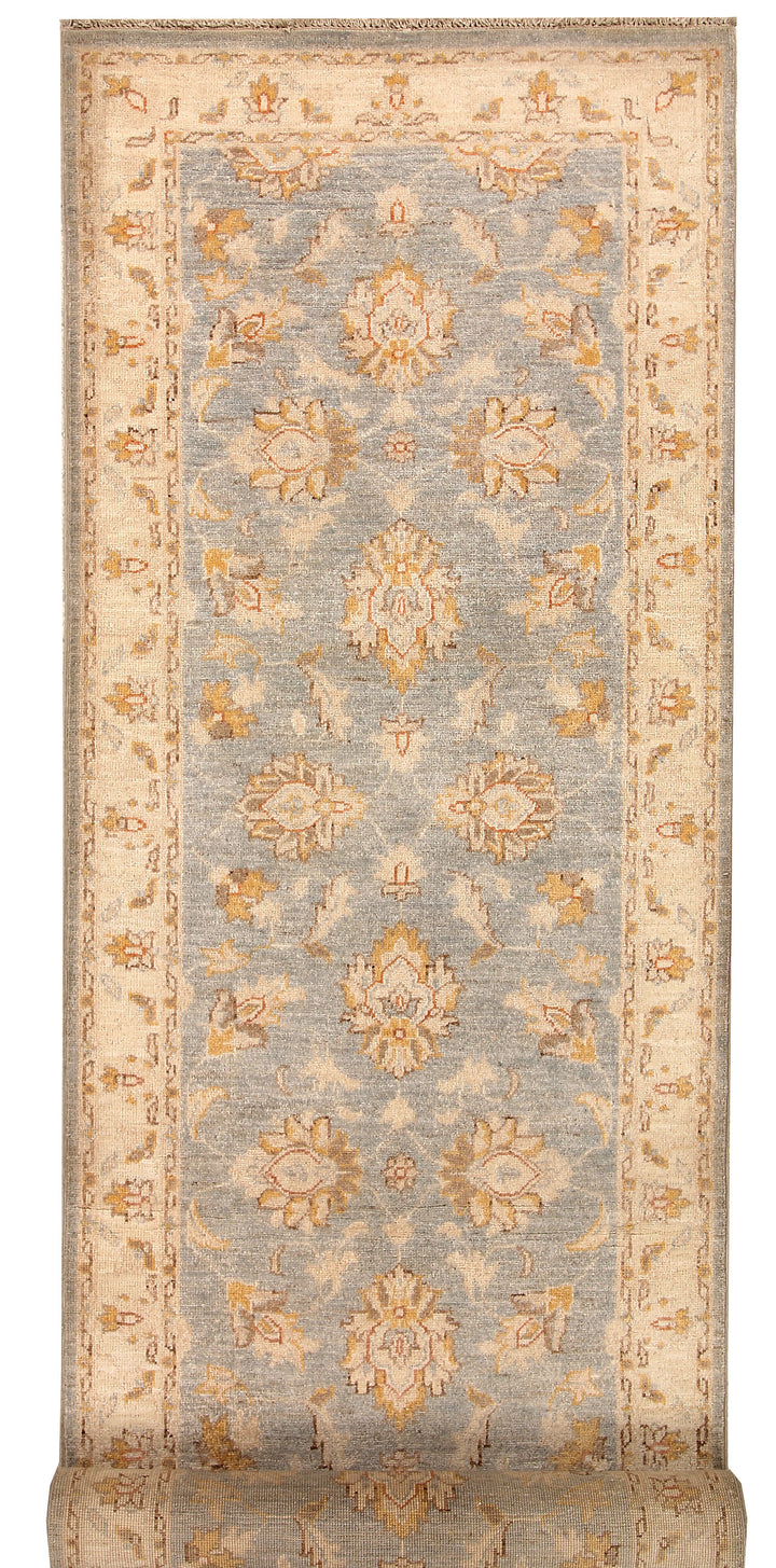 Silver Oushak 2'  8" x 9'  6" - No. QA32630