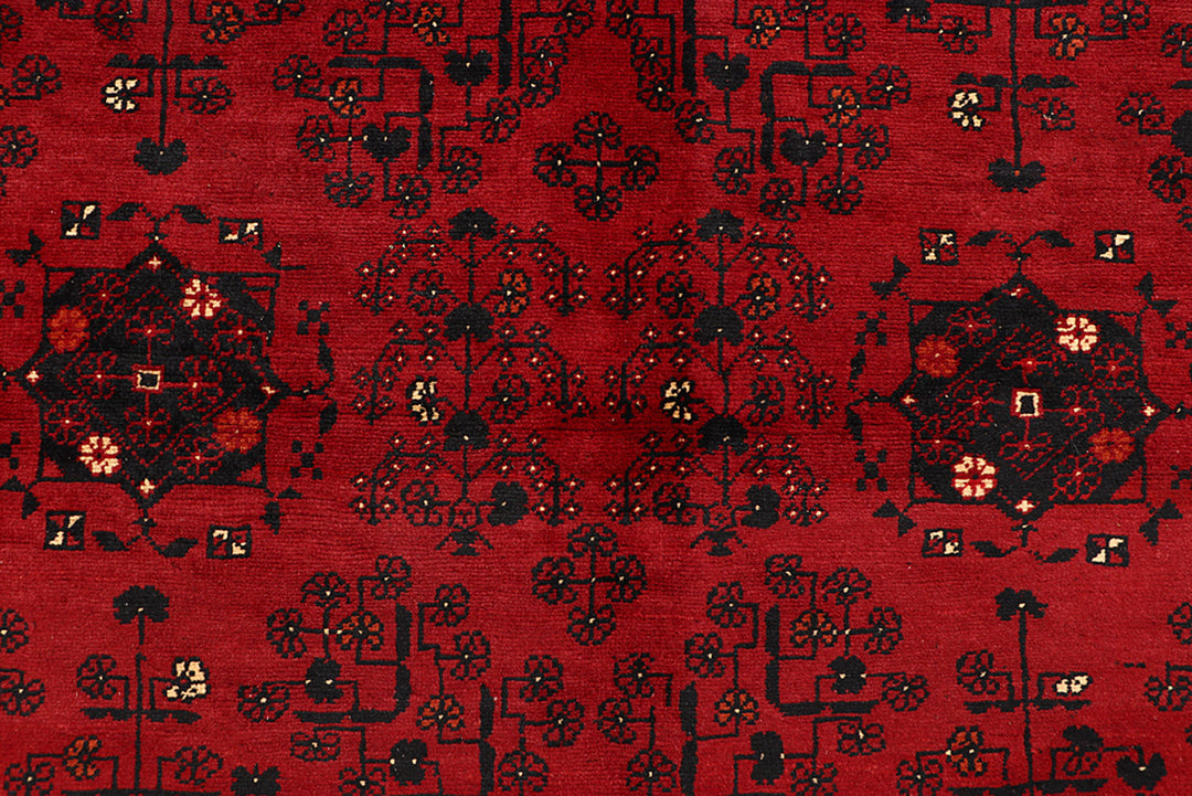 Firebrick Khal Mohammadi 4'  9" x 6'  3" - No. QA24341