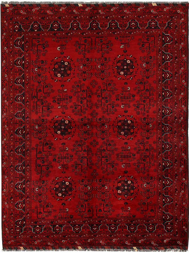 Firebrick Khal Mohammadi 4'  9" x 6'  3" - No. QA24341