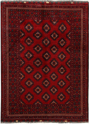 Dark Red Khal Mohammadi 4'  8" x 6'  4" - No. QA51600