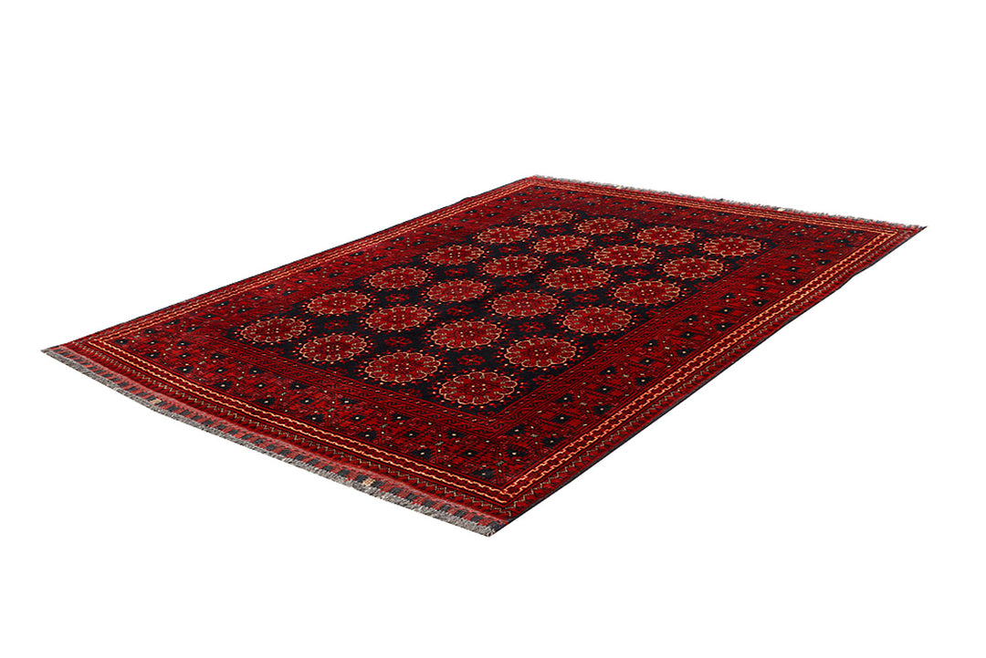 Multi Colored Khal Mohammadi 4'  9" x 6'  5" - No. QA29559