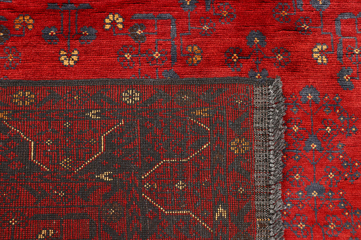 Dark Red Khal Mohammadi 4'  9" x 6'  2" - No. QA51882