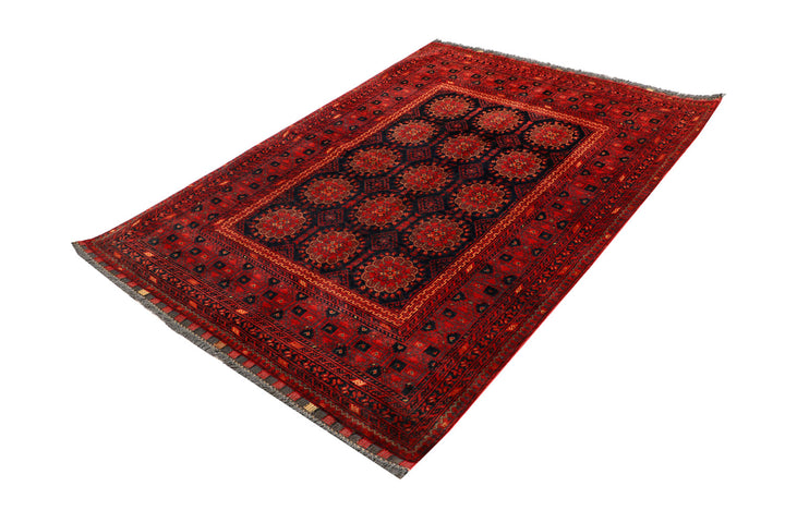 Multi Colored Khal Mohammadi 4'  9" x 6'  7" - No. QA71055