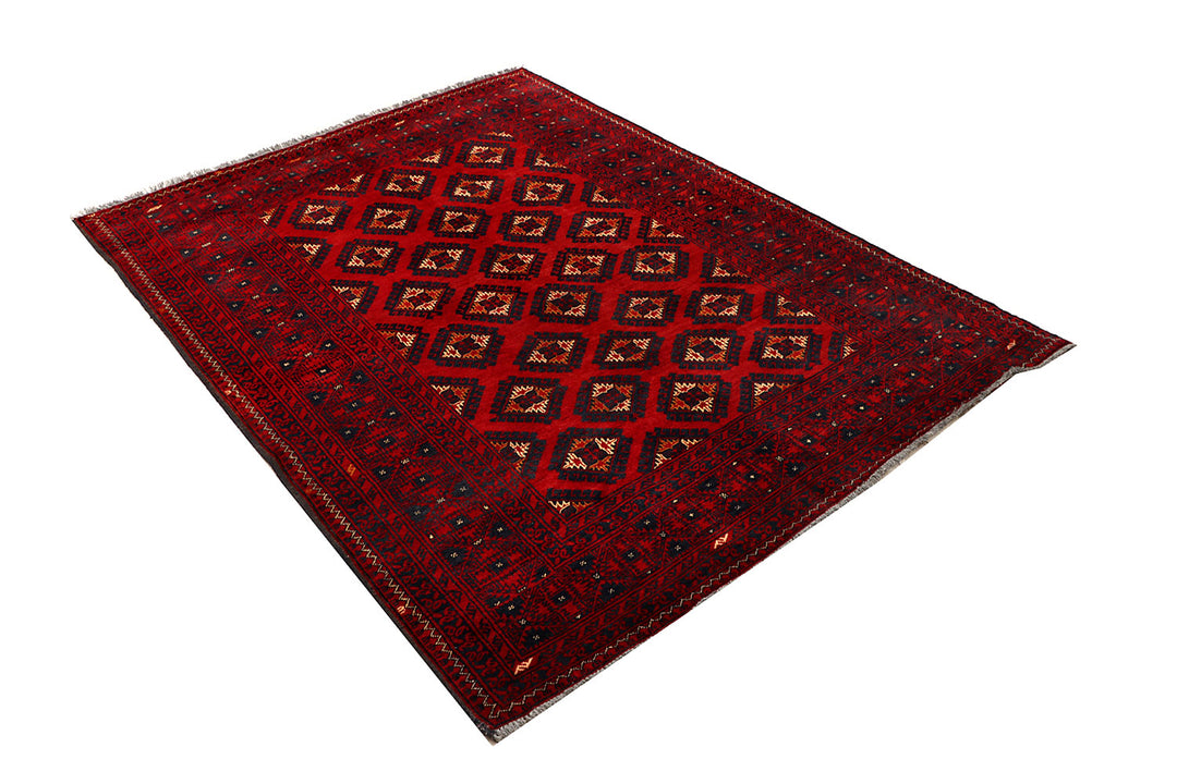 Firebrick Khal Mohammadi 4' 10 x 6' 8 - No. 69386