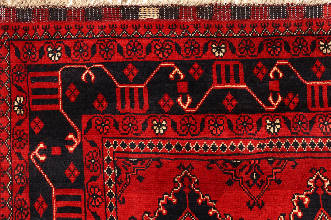 Firebrick Khal Mohammadi 4'  10" x 6'  1" - No. QA65192