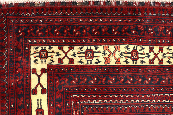 Multi Colored Khal Mohammadi 4'  7" x 6'  6" - No. QA89183