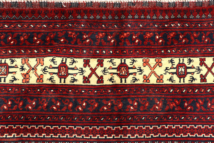 Multi Colored Khal Mohammadi 4'  7" x 6'  6" - No. QA89183