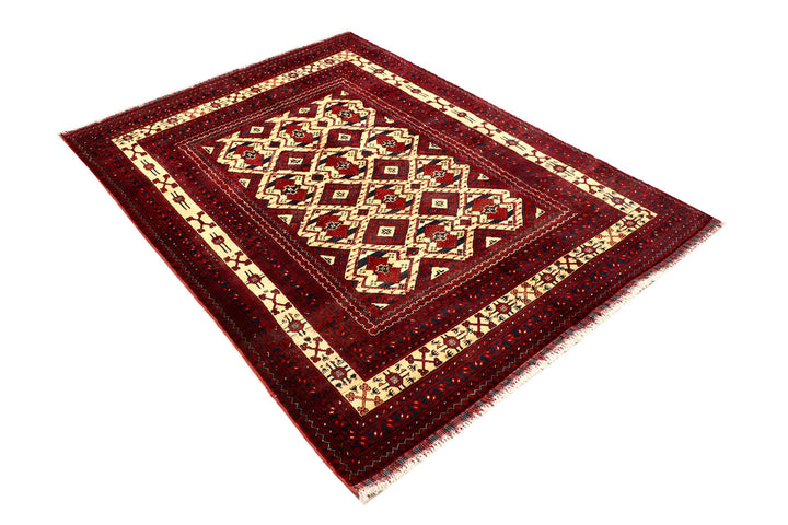 Multi Colored Khal Mohammadi 4'  7" x 6'  6" - No. QA89183