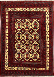 Multi Colored Khal Mohammadi 4' 7 x 6' 6 - No. 69388