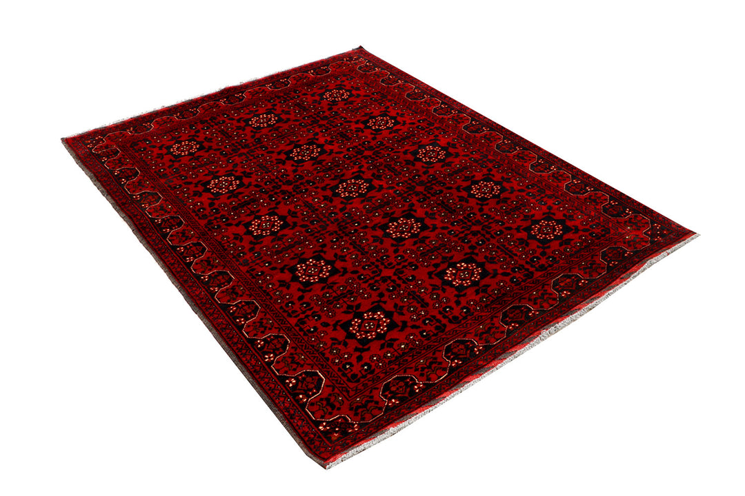 Maroon Khal Mohammadi 4'  11" x 6'  4" - No. QA85544