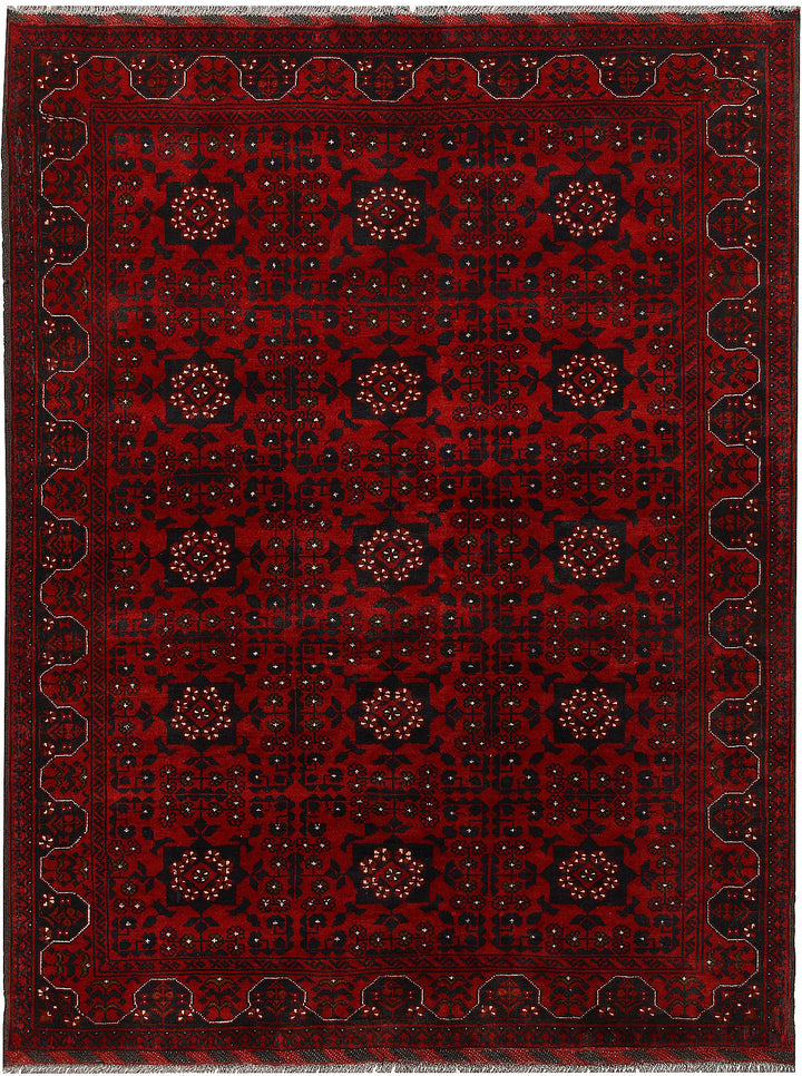 Maroon Khal Mohammadi 4'  11" x 6'  4" - No. QA85544