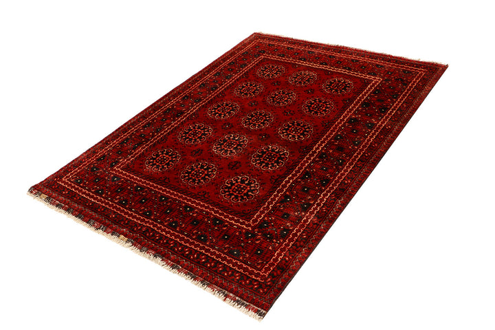 Maroon Khal Mohammadi 4'  10" x 6'  6" - No. QA28113