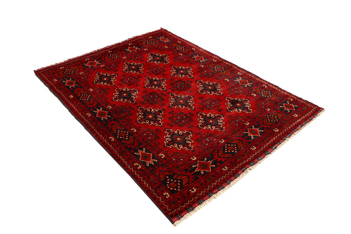Firebrick Khal Mohammadi 4'  8" x 6'  4" - No. QA42907