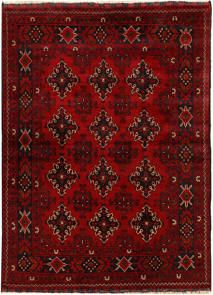 Firebrick Khal Mohammadi 4'  8" x 6'  4" - No. QA42907