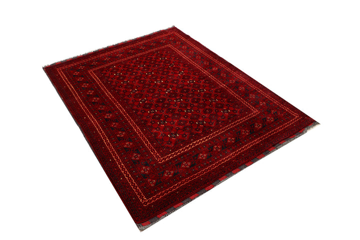 Dark Red Khal Mohammadi 4' 9 x 6' 4 - No. 69402