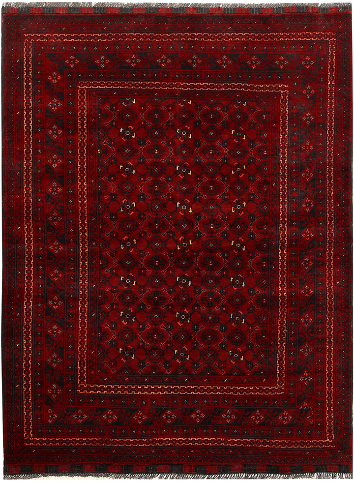 Dark Red Khal Mohammadi 4'  9" x 6'  4" - No. QA48952