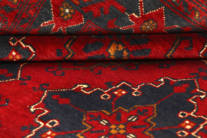 Maroon Khal Mohammadi 5'  10" x 7'  8" - No. QA42593