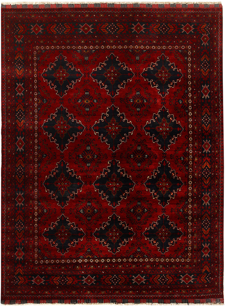 Maroon Khal Mohammadi 5'  10" x 7'  8" - No. QA42593