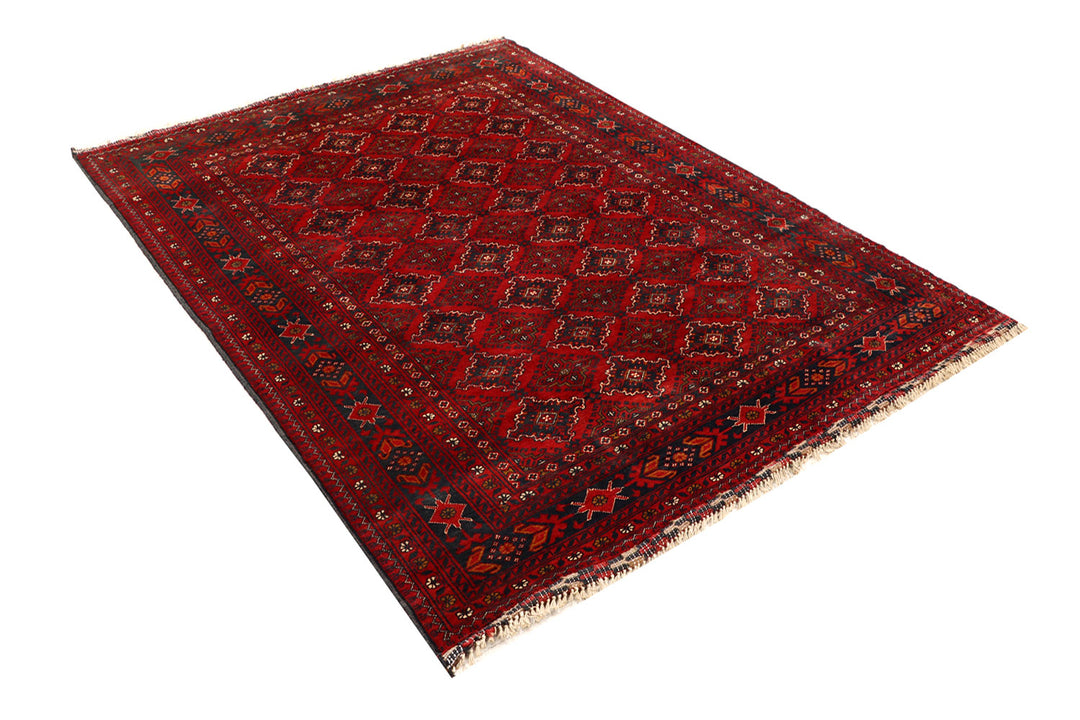 Maroon Khal Mohammadi 5'  7" x 7'  8" - No. QA19094