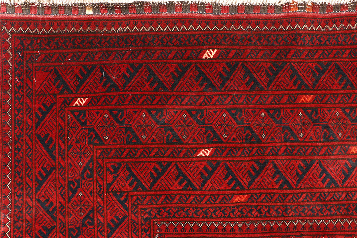 Maroon Khal Mohammadi 6'  4" x 9'  6" - No. QA62259