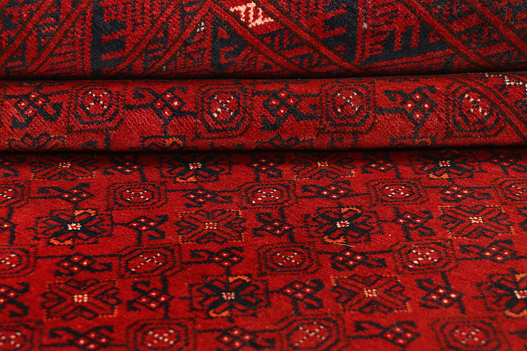 Maroon Khal Mohammadi 6'  4" x 9'  6" - No. QA62259