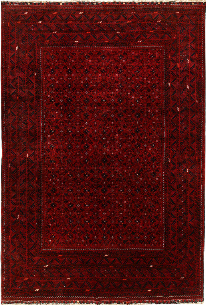 Maroon Khal Mohammadi 6'  4" x 9'  6" - No. QA62259