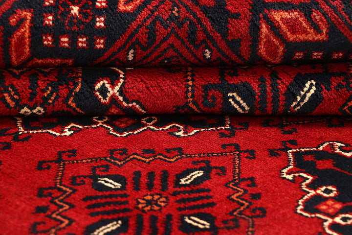 Dark Red Khal Mohammadi 6'  5" x 9'  8" - No. QA54871