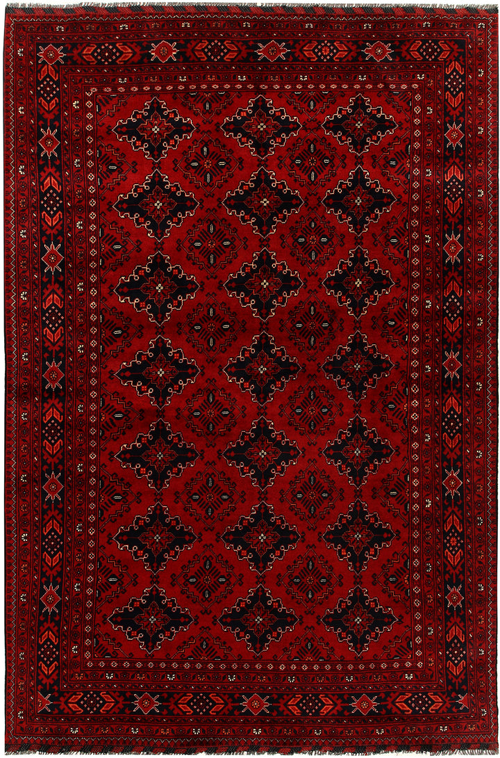 Dark Red Khal Mohammadi 6' 5 x 9' 8 - No. 69412