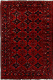 Dark Red Khal Mohammadi 6'  5" x 9'  8" - No. QA54871