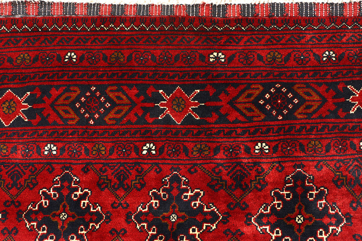 Dark Red Khal Mohammadi 6'  6" x 9'  5" - No. QA91936