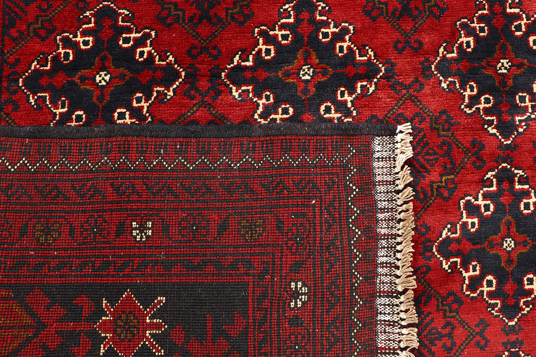Dark Red Khal Mohammadi 6'  6" x 9'  5" - No. QA91936