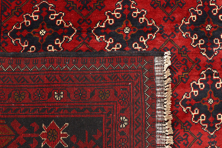 Dark Red Khal Mohammadi 6'  6" x 9'  5" - No. QA91936
