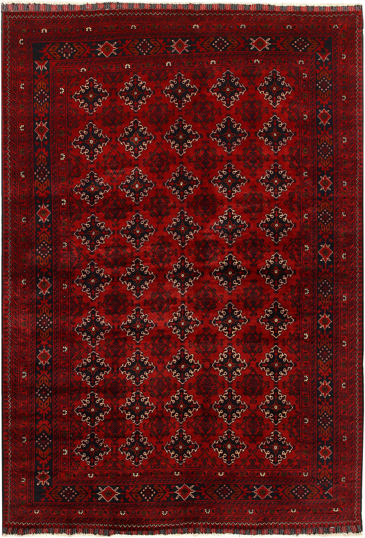 Dark Red Khal Mohammadi 6' 6 x 9' 5 - No. 69413