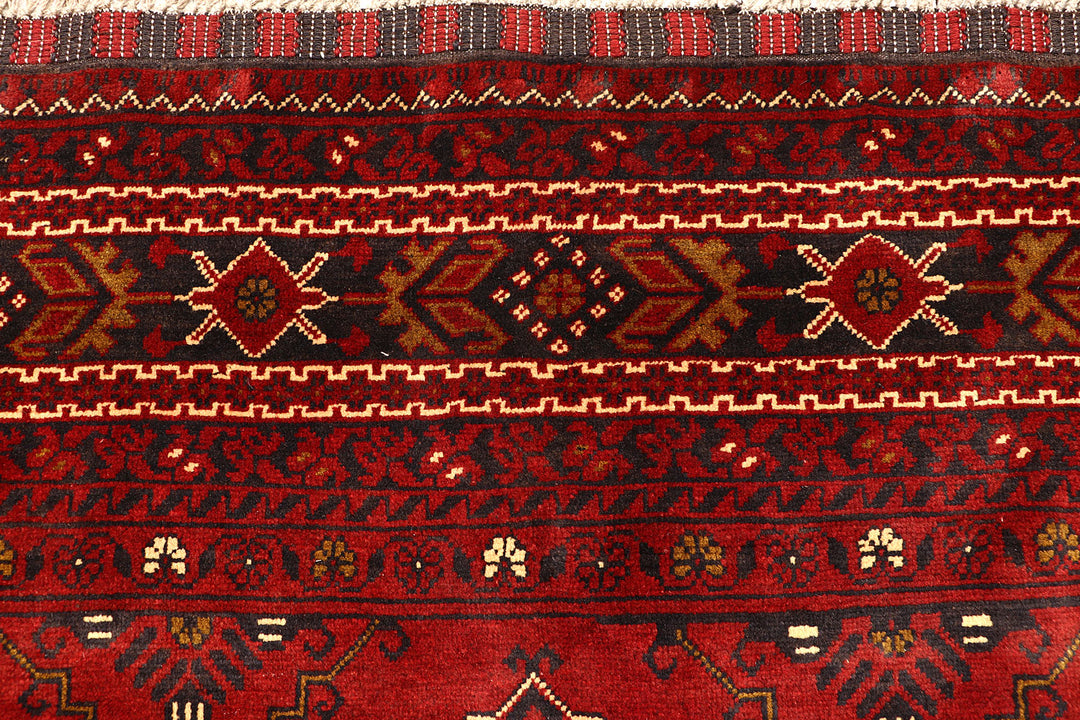 Firebrick Khal Mohammadi 6'  7" x 9'  10" - No. QA40705