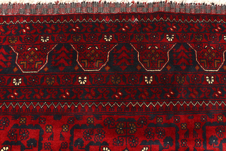 Maroon Khal Mohammadi 6'  7" x 9'  7" - No. QA63884