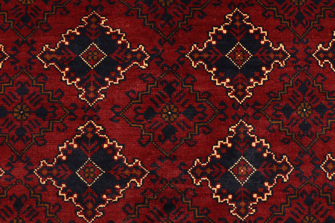 Maroon Khal Mohammadi 6'  5" x 9'  2" - No. QA56784