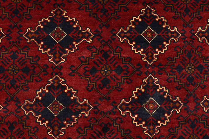 Maroon Khal Mohammadi 6'  5" x 9'  2" - No. QA56784