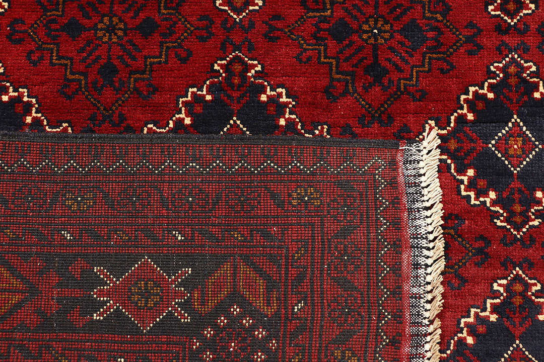 Maroon Khal Mohammadi 6'  5" x 9'  2" - No. QA56784