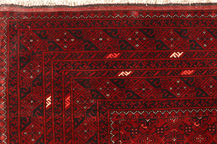 Dark Red Khal Mohammadi 6'  1" x 9'  1" - No. QA43401