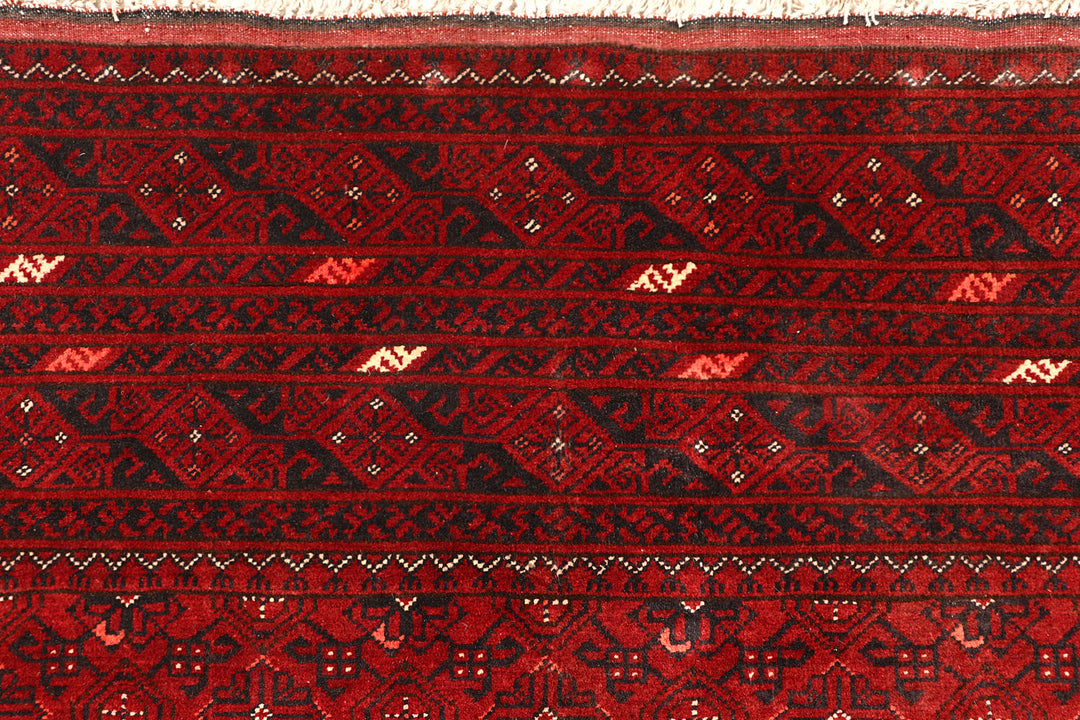 Dark Red Khal Mohammadi 6'  1" x 9'  1" - No. QA43401
