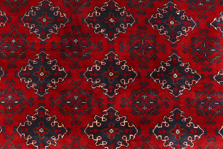 Dark Red Khal Mohammadi 6'  6" x 9'  7" - No. QA25446