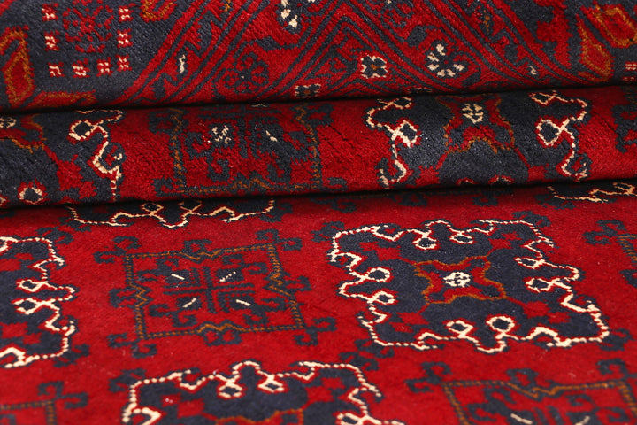 Dark Red Khal Mohammadi 6'  6" x 9'  7" - No. QA25446